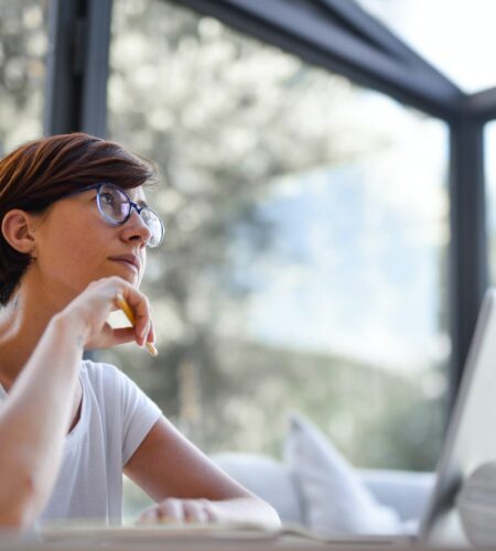 Photo of Woman in Deep Thought