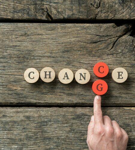 Changing the word Chance into Change